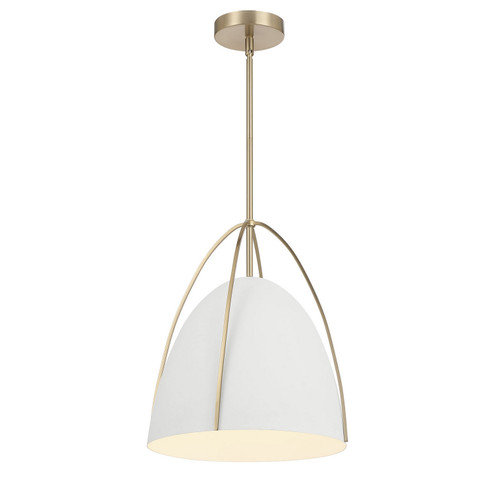 Pomelle One Light Pendant in Matte White (59|69201MWMG)