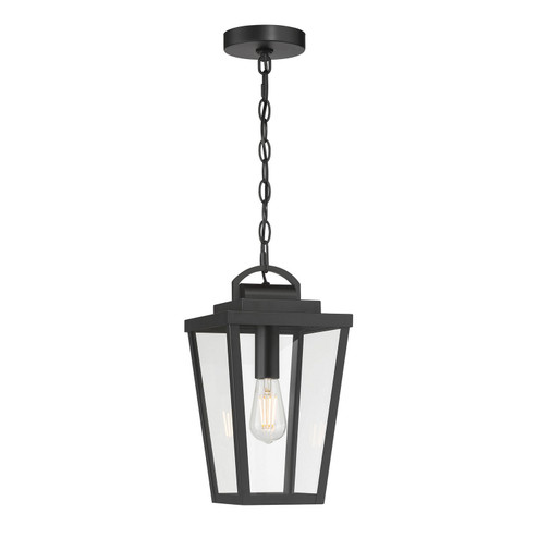 Brenwick One Light Pendant in Powder Coated Black (59|68301PBK)