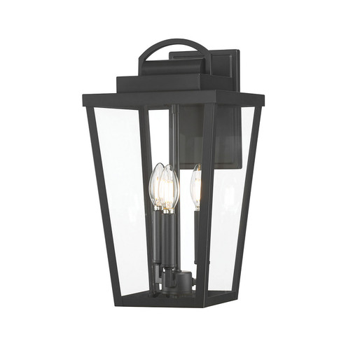 Brenwick Three Light Lantern in Powder Coated Black (59|68003PBK)