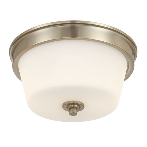 Strayhan Two Light Flush Mount in Modern Gold (59|64102WGMG)