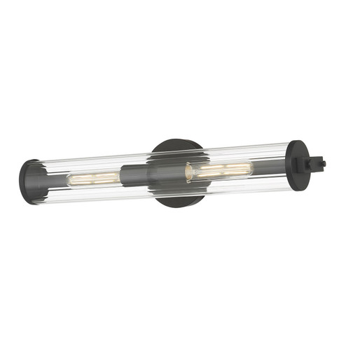 Cylora Two Light Bath Bar in Matte Black (59|63102MB)