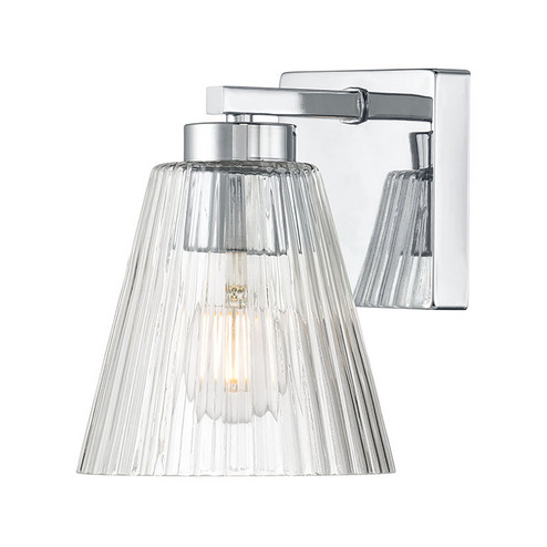Riville One Light Wall Sconce in Chrome (59|63001CH)