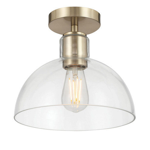 Knightsdale One Light Semi-Flush Mount in Modern Gold (59|6021MG)