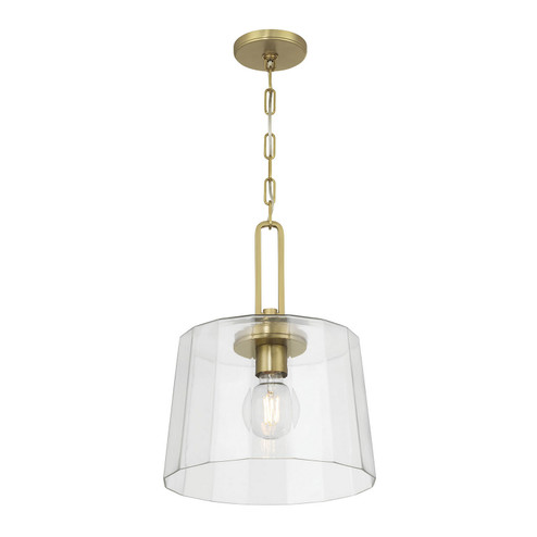 Diamara One Light Pendant in Vintage Brass (59|250101VB)