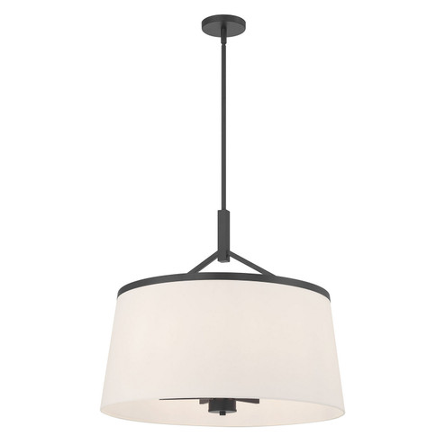 Montrine Six Light Pendant in Matte Black (59|240106MB)