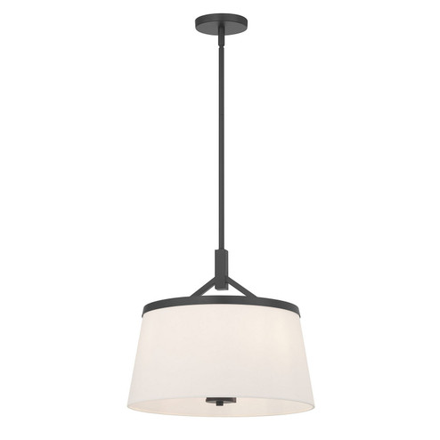 Montrine Three Light Pendant in Matte Black (59|240103MB)