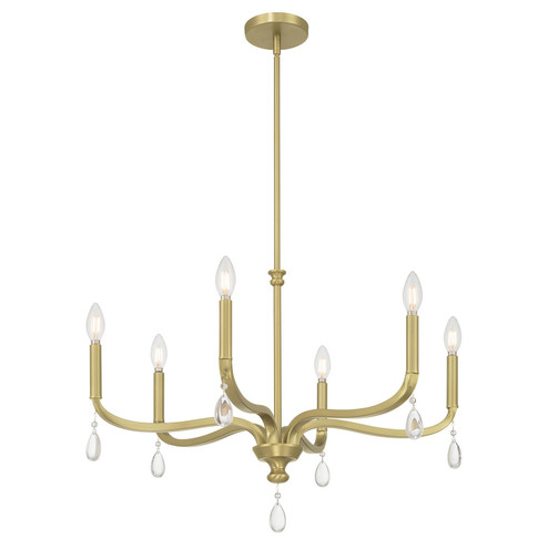 Viremont Six Light Chandelier in Vintage Brass (59|220106VB)