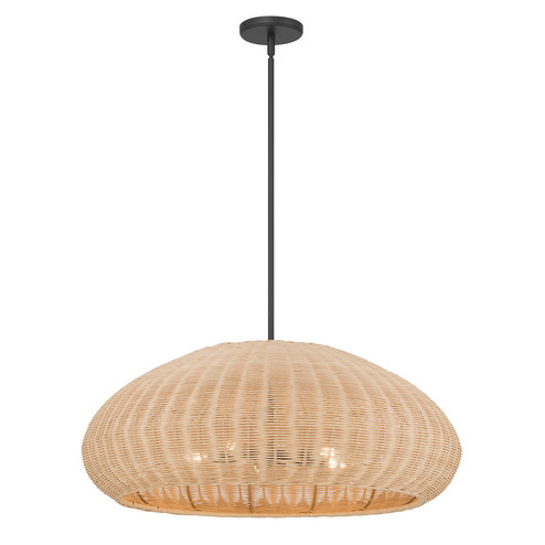 Natora Five Light Pendant in Matte Black (59|209105MB)