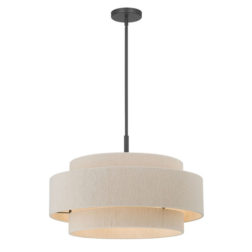 Helbert Five Light Pendant in Matte Black (59|208105MB)