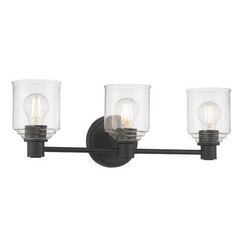 Vessair Three Light Vanity in Matte Black (59|202103MB)