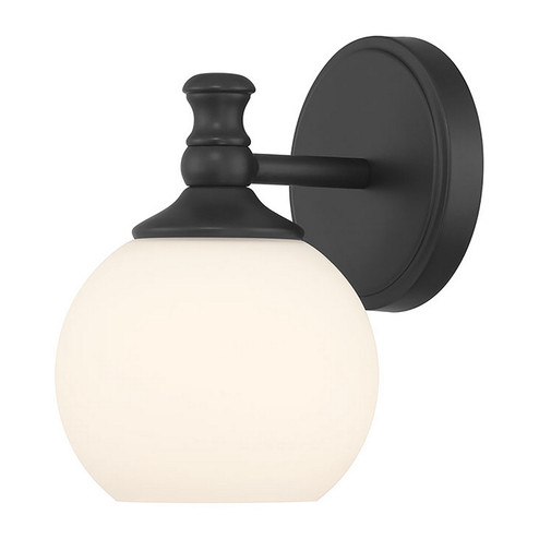 Orlisse One Light Wall Sconce in Matte Black (59|201101MB)