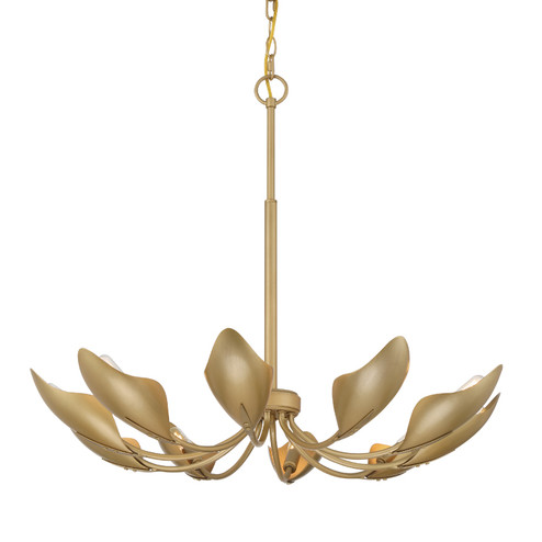 Juneway Ten Light Chandelier in Luxe Gold (47|48223)