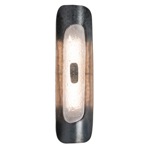 Shield Shield Small Sconce in Sterling (39|201065LED8544FD0889)