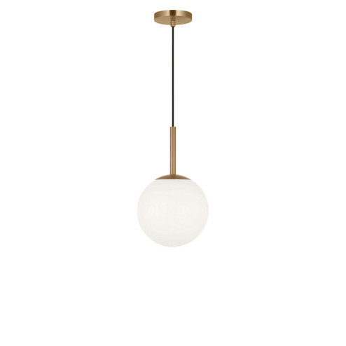 Nube One Light Pendant in Satin Brass (1|GLP1821SBE)