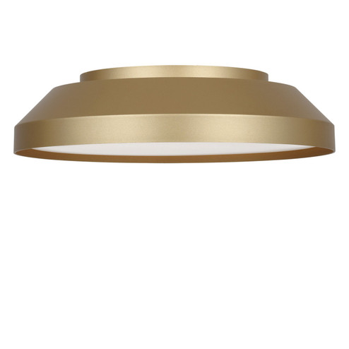 Nevado LED Flush Mount in Satin Brass (1|GLF1981MSB)