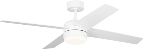 Loni 52'' Ceiling Fan in Matte White (1|4LNIR52RZWD)