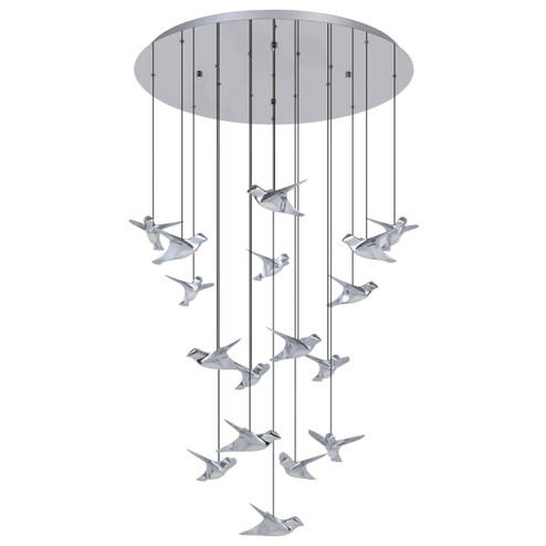 Paratebueno LED Pendant in Chrome (217|390402A)