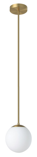 Rondo One Light Pendant in Brushed Brass (217|206429A)