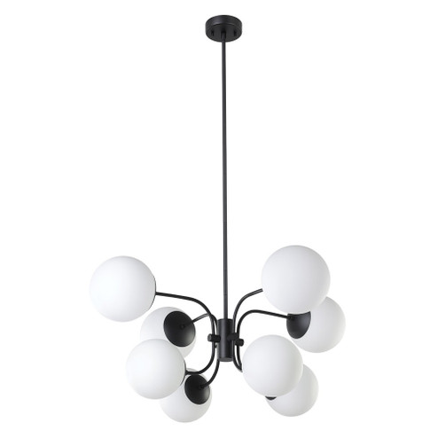 Moultrie Eight Light Pendant in Black (217|205803A)