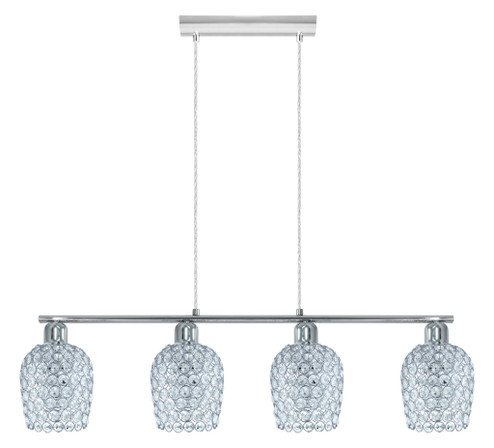 Bonares Three Light Linear Pendant in Chrome (217|202275A)