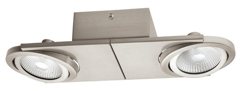 Brea LED Fixed Track Light in Matte Nickel (217|200826A)