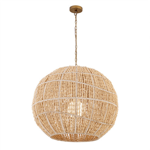 Cavara One Light Pendant in Legacy Brass (7|19935732)
