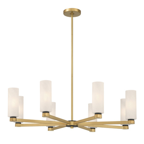 Wexmere Eight Light Chandelier in Legacy Brass (7|12328876)