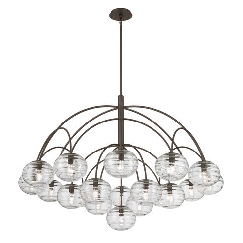 Lenora 19 Light Chandelier in Dark Bronze (29|N3509860)