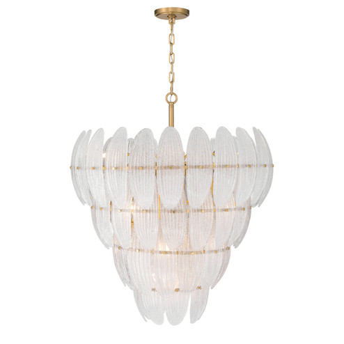 Marclaire 15 Light Pendant in Legacy Brass (29|N2249732)