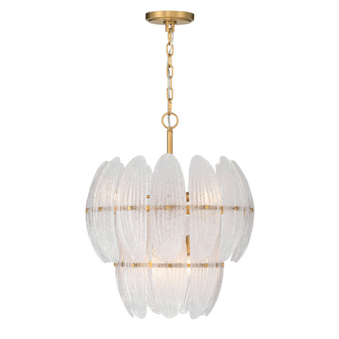 Marclaire Six Light Pendant in Legacy Brass (29|N2246732)
