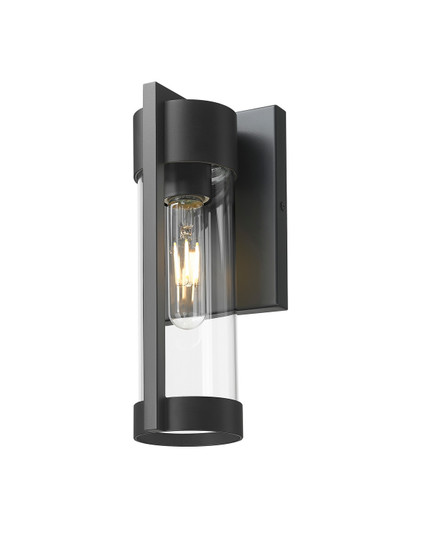 Stratford One Light Wall Sconce in Matte Black (405|99541WBK10CL)