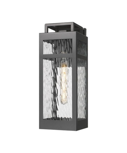 Ridgeway One Light Wall Sconce in Matte Black (405|99531WBK15WG)