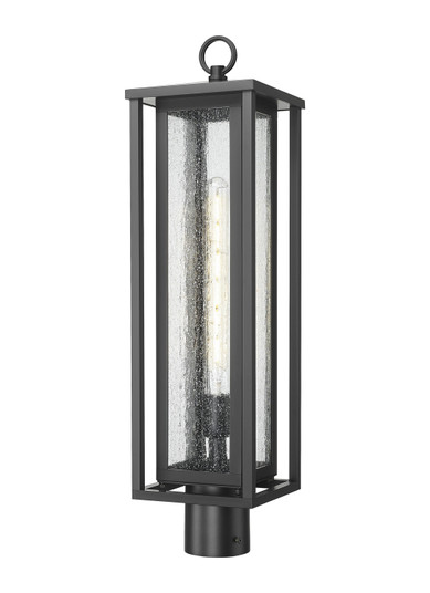 Ashland One Light Outdoor Post Lantern in Matte Black (405|99501PLTBK25SDY)