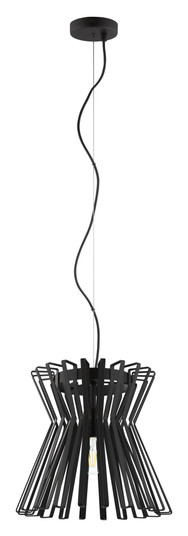 Locubin One Light Pendant in Black (217|98076A)