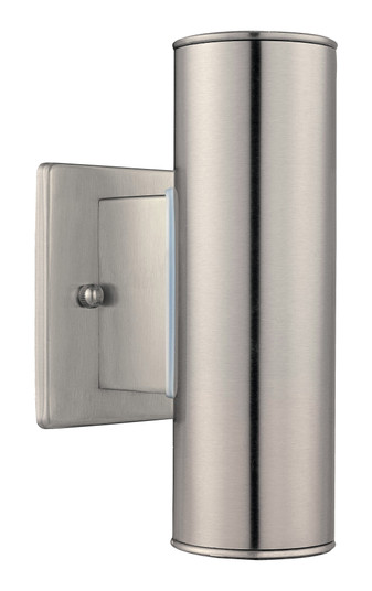 Riga Two Light Outdoor Wall Mount in Stainless Steel (217|84002A)