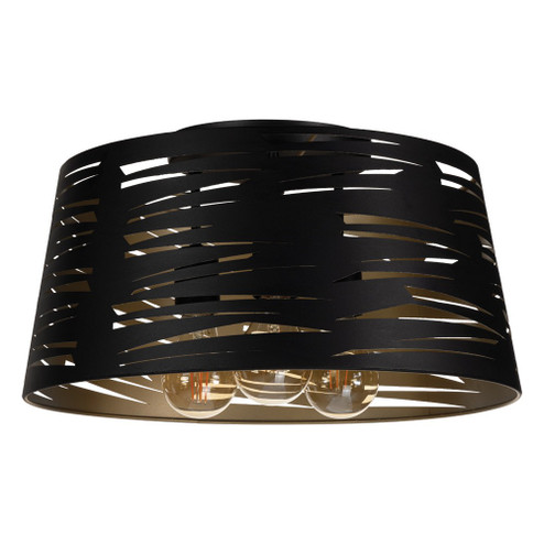 Akers Mill Three Light Ceiling Mount in Black (217|206307A)