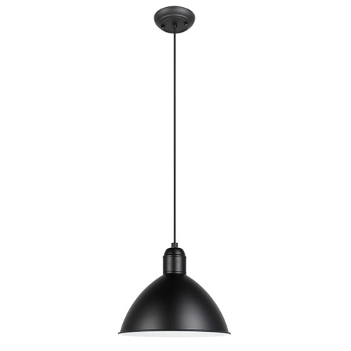 Priddy One Light Pendant in Black (217|206059A)