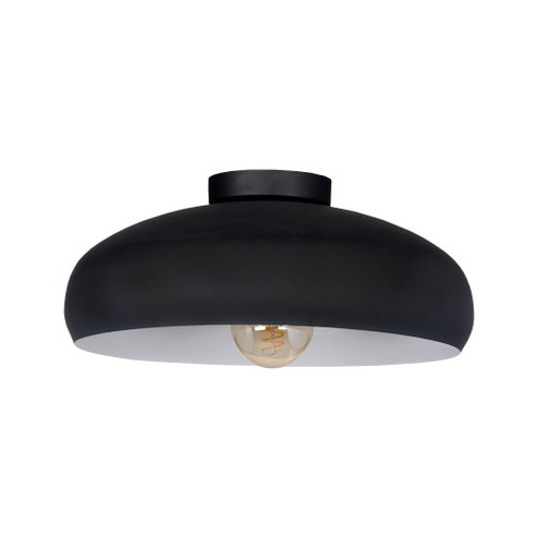 Mogano One Light Ceiling Mount in Black,White (217|206012A)
