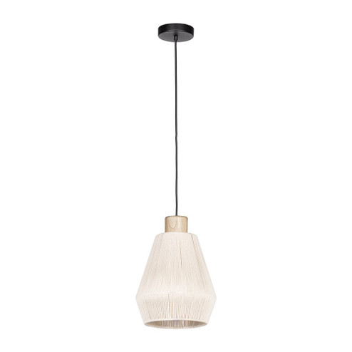 Lanier One Light Pendant in Black (217|205762A)