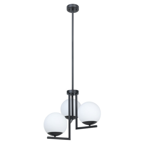 Denver Three Light Pendant in Black (217|205755A)
