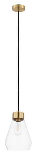 Montey One Light Mini Pendant in Brushed Gold (217|205324A)