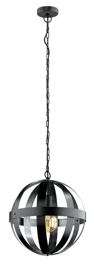 Westbury One Light Pendant in Black (217|202942A)