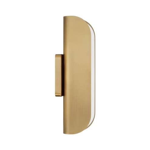 Marcell LED Wall Sconce in Aged Brass (65|661811AD)