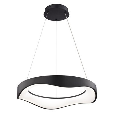 Bowen LED Chandelier in Textured Black (63|H0310)