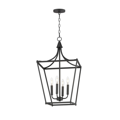 Clifton Four Light Pendant in Black (16|25314BK)