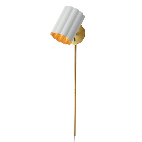 Primrose One Light Wall Sconce in Gold Leaf (16|18050MWGL)