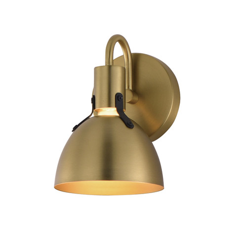 Dusk One Light Wall Sconce in Satin Brass (16|12341SBR)
