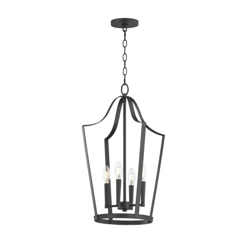 Arden Four Light Pendant in Black (16|10424BK)