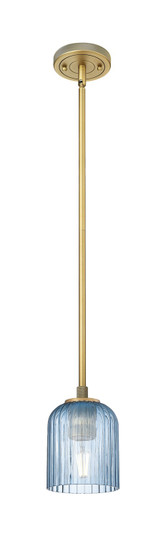 Downtown Urban One Light Pendant in Brushed Brass (405|4341SBBG5595BL)