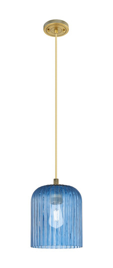 Downtown Urban One Light Pendant in Brushed Brass (405|4341PBBG5598BL)
